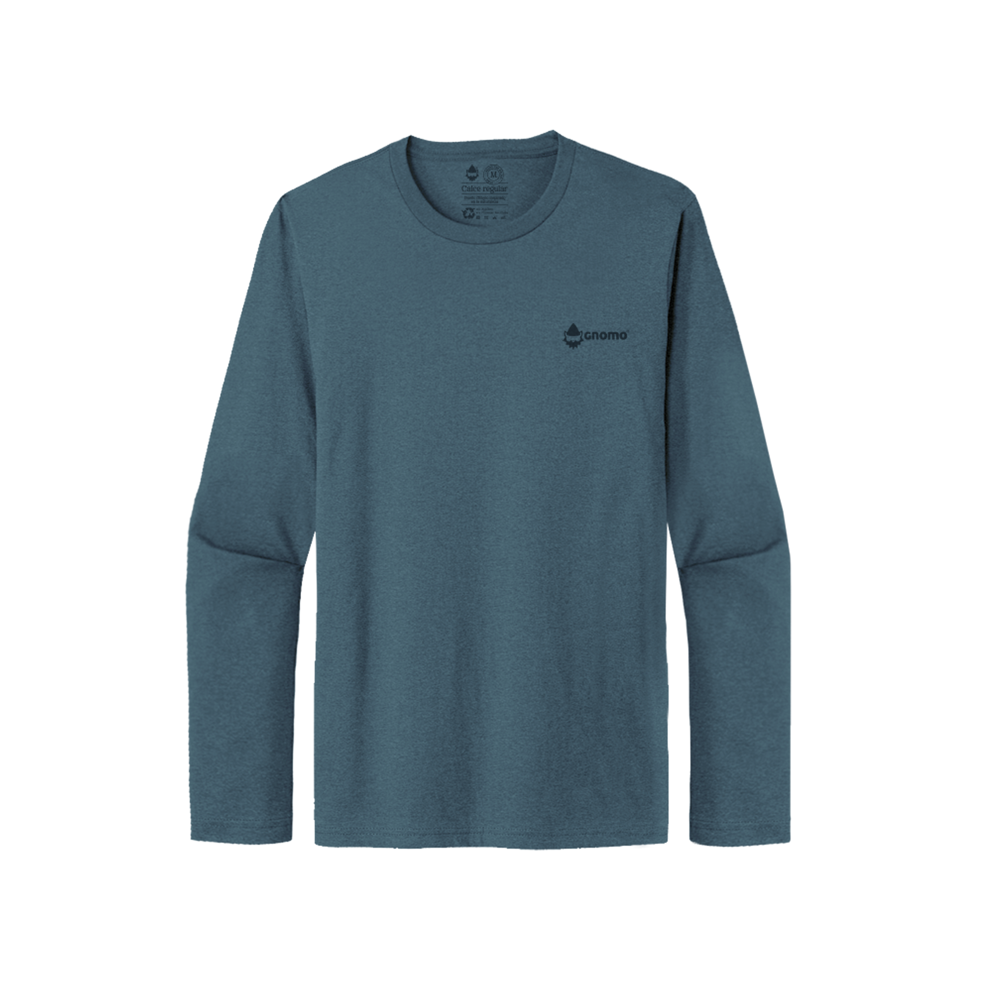 Polera Manga Larga Eco P-10 Hombre Indigo Gnomo-1