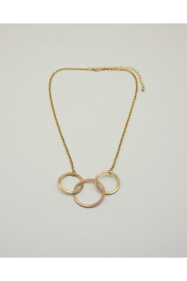 Collar Corto Dorado Diana ID-0