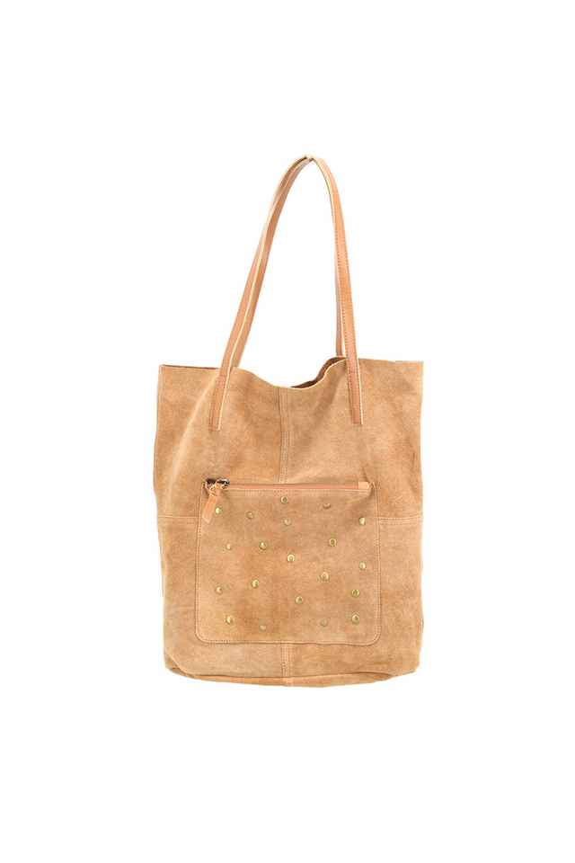 Cartera Cuero Marrón Humana-0