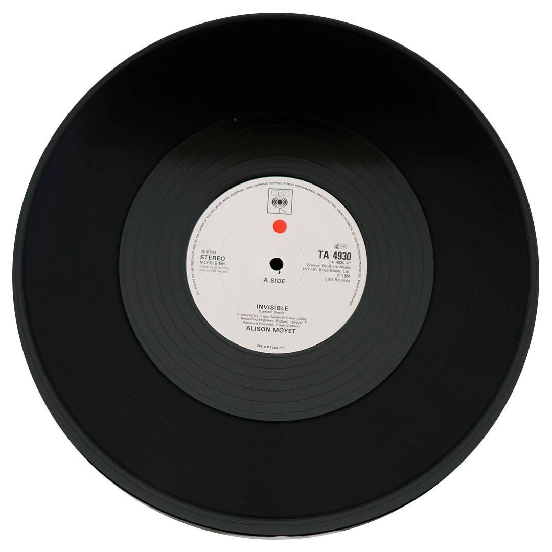 ALISON MOYET - INVISIBLE (EXTENDED VERSION) 12" MAXI SINGLE VINILO USADO-2