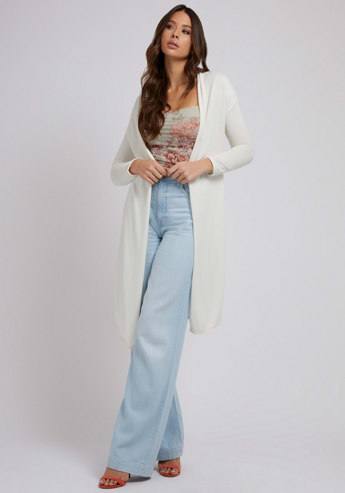 Tejido Guess Es Camille Cardi Ls Swtr G012 CREMA-1