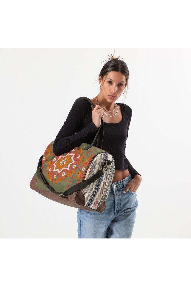 Bolso Verde Mandala  Humana-4