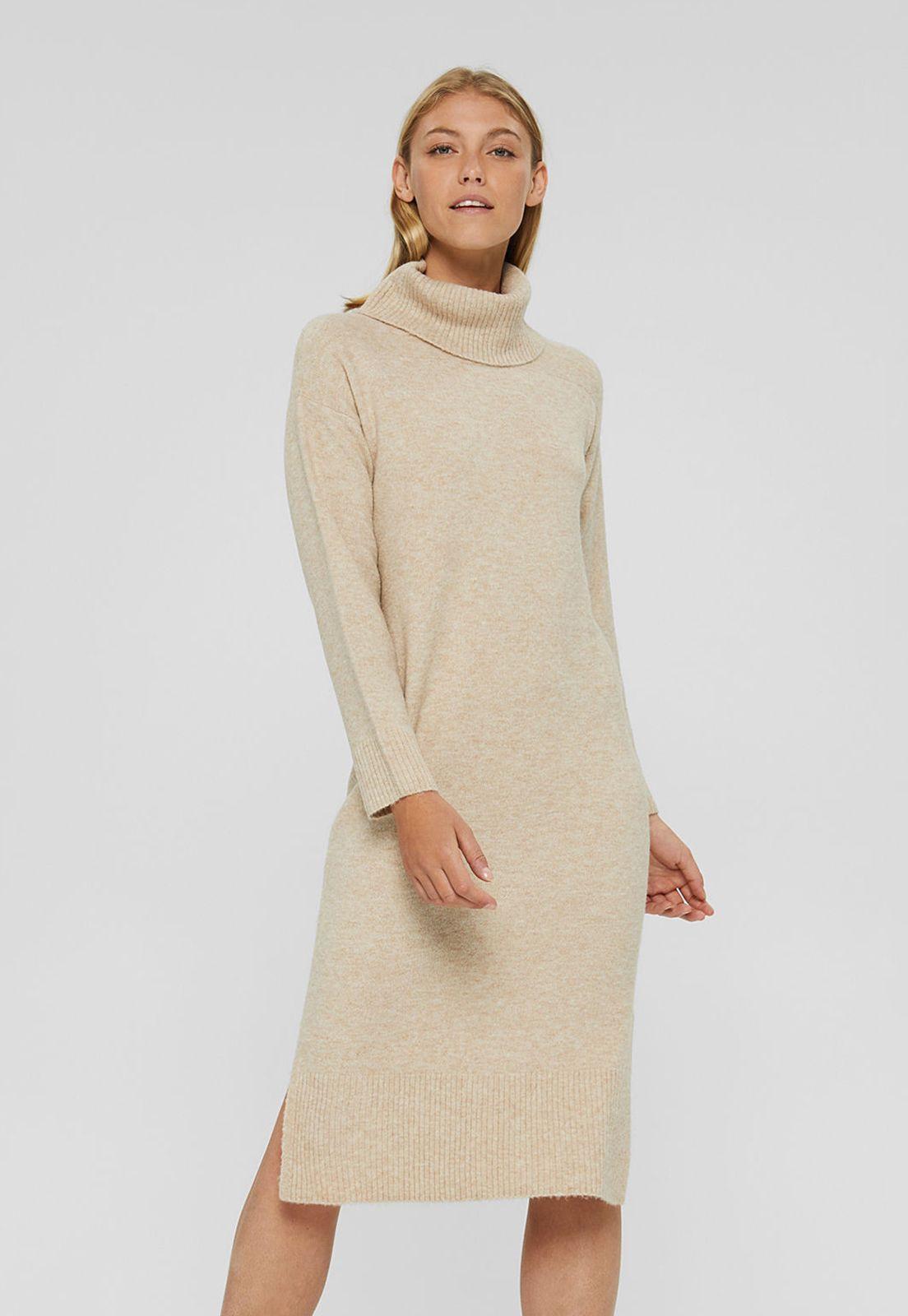 Vestido De Cuello Alto Esprit-0