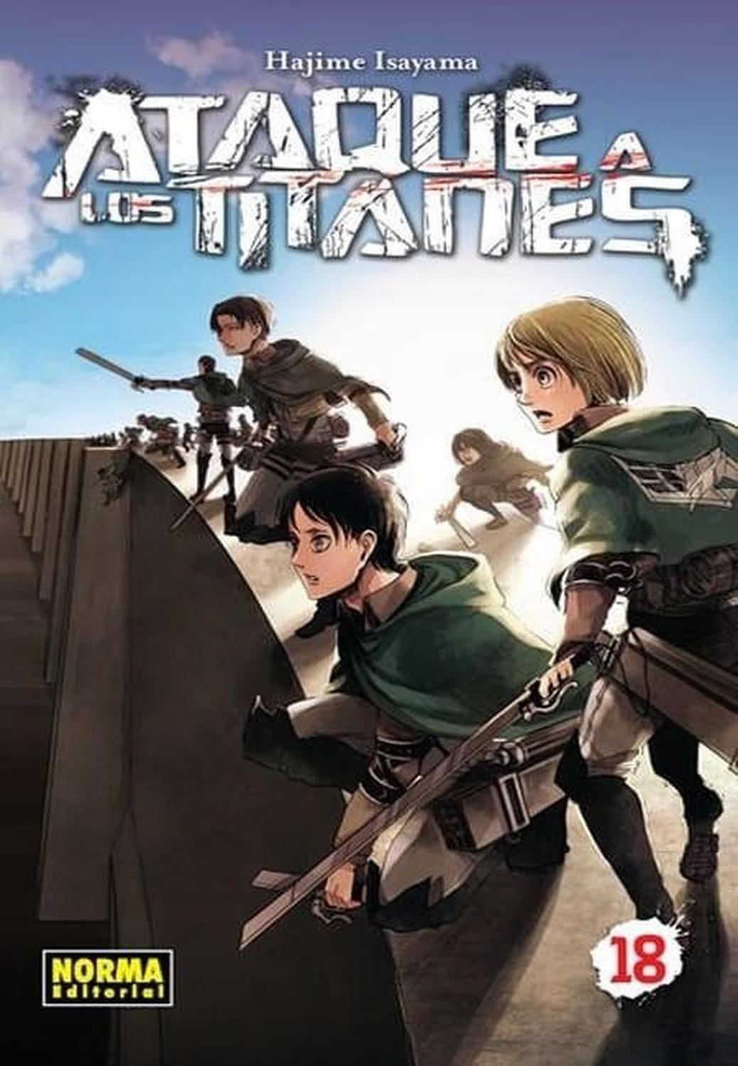 Manga Ataque A Los Titanes 18 - España-0