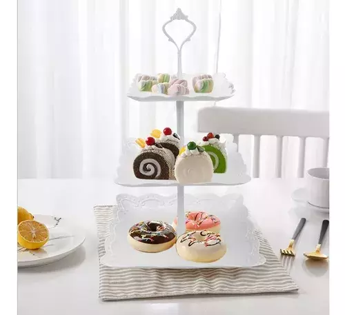 Pack X4 Porta Torta Porta Cupcakes Torre Porta Cupcake : x4-119112-5
