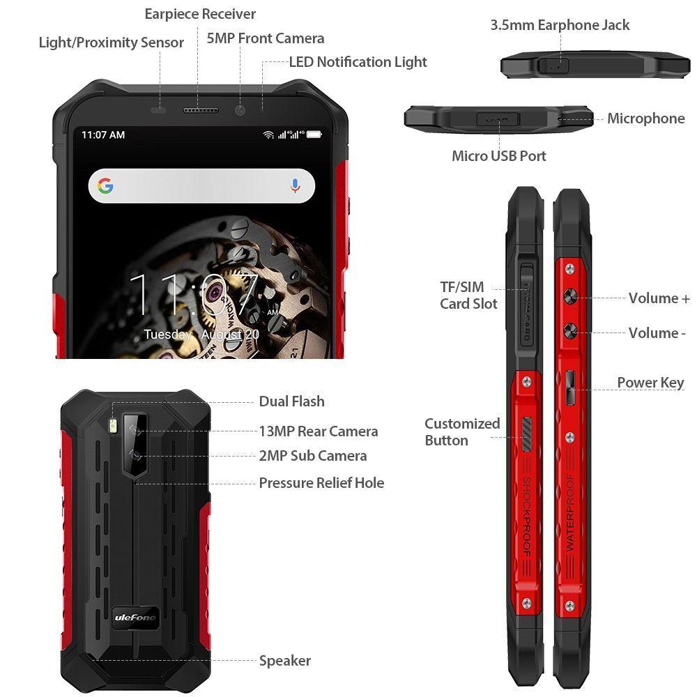Ulefone Armor X5 - DualSim Resistente Android 10-3