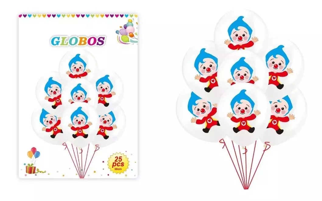 Set De Decoracion Globos Dia Del Niño Globos Plim Plim 2852-2