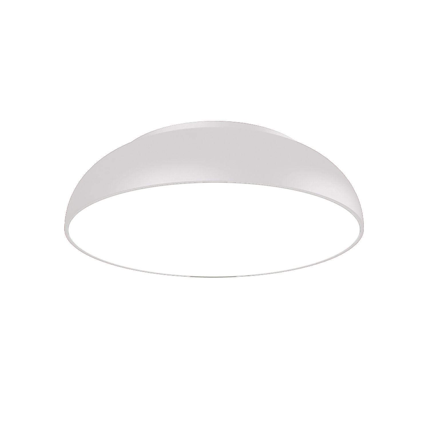 Plafon Redondo Plano Blanco-0