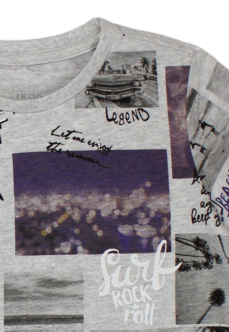 Polera Kids Niño Estampada Sunset Ficcus-2