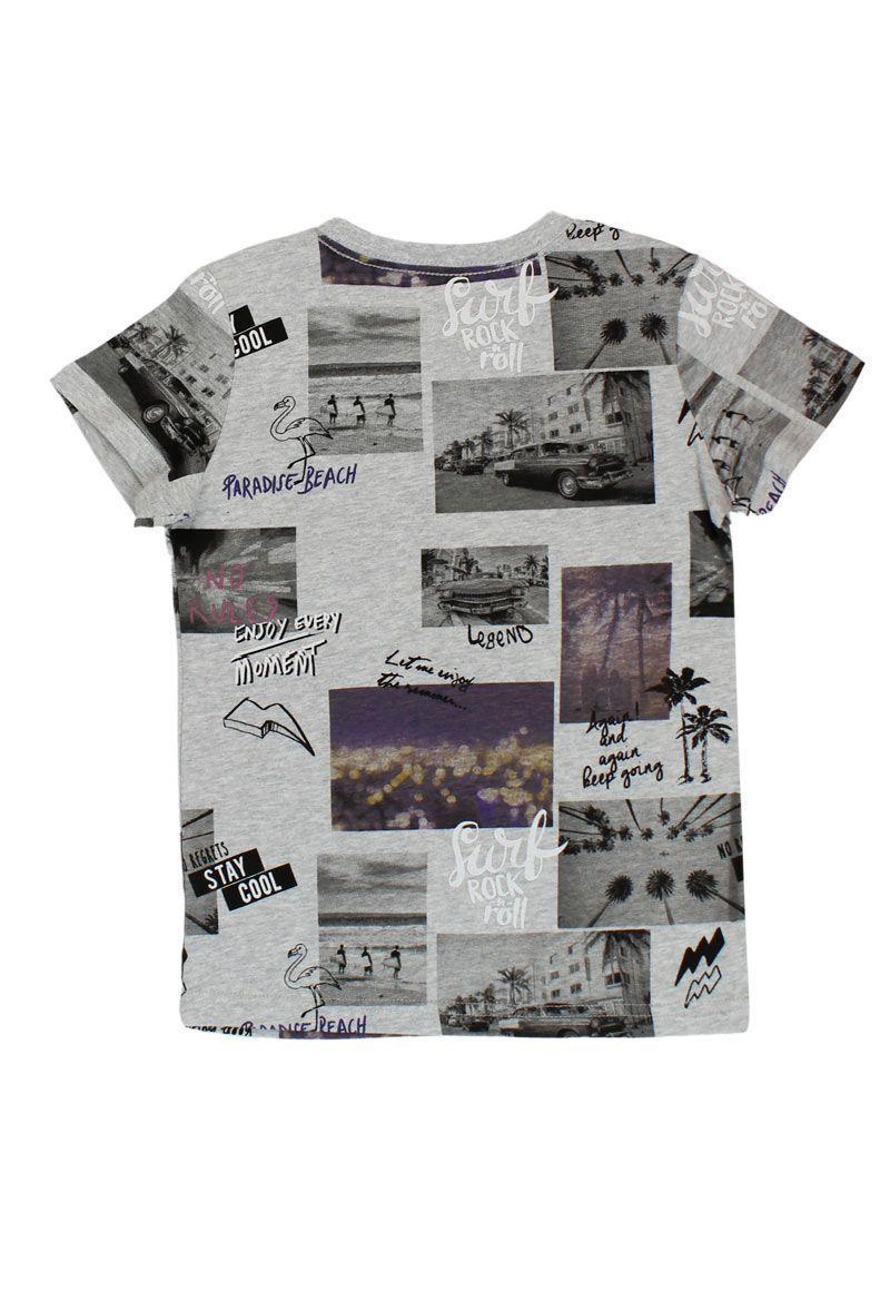 Polera Kids Niño Estampada Sunset Ficcus-1
