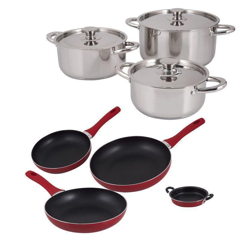 Bateria de Cocina + Utensilios 10 Piezas AH30 - ArtHome-0