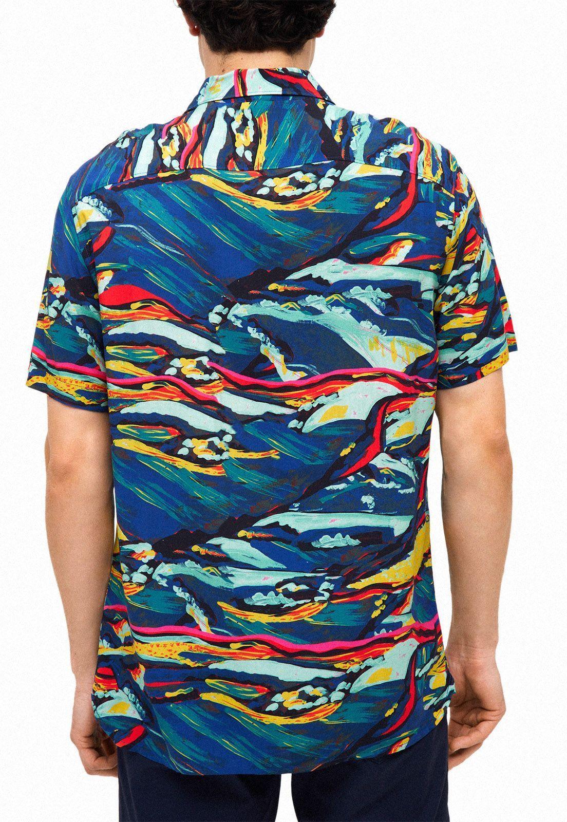 Camisa estampada ultra soft-1