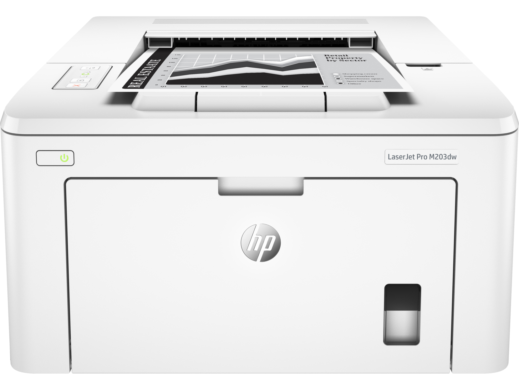 Impresora HP LaserJet Pro M203dw (Reacondicionado)-0