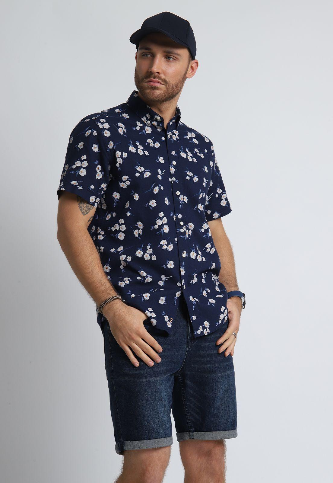 Camisa Print Floral Arrow-1