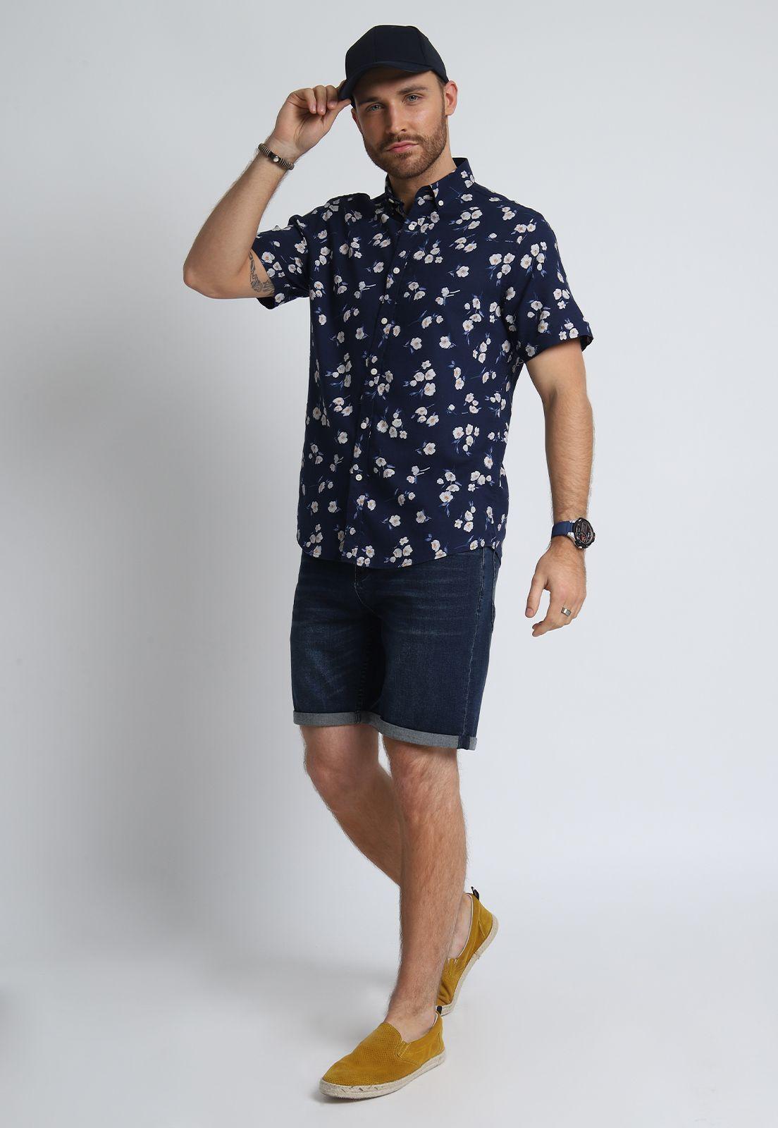Camisa Print Floral Arrow-4