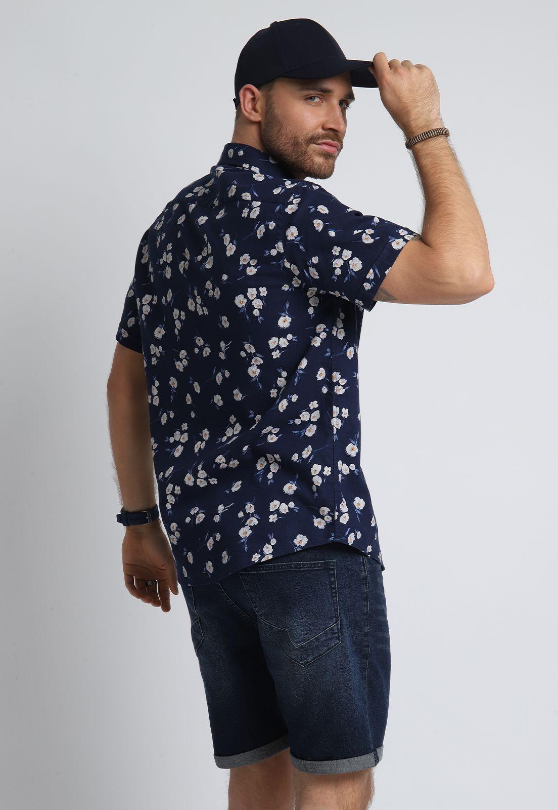 Camisa Print Floral Arrow-3