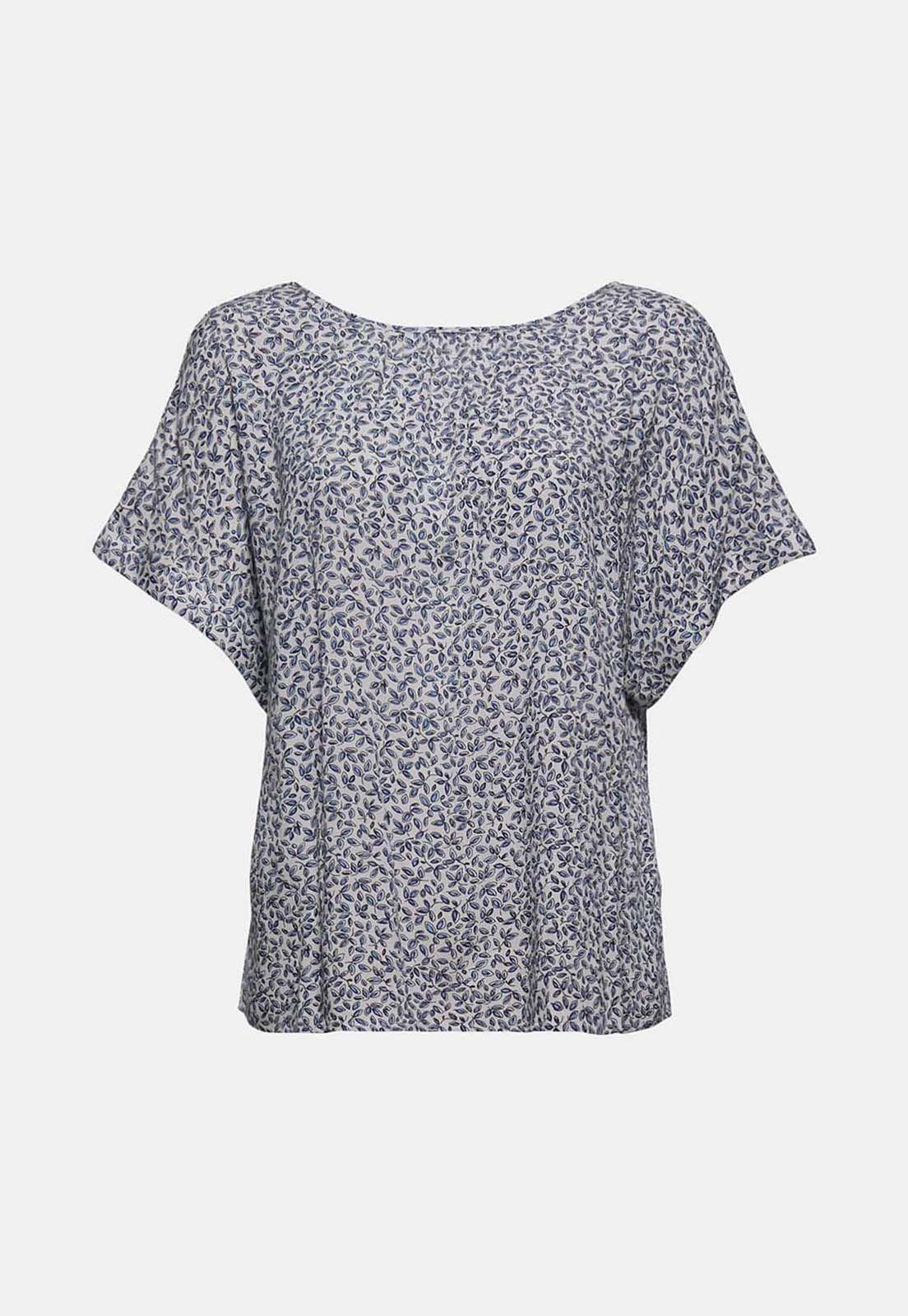 Blusa Mujer Manga Corta Estampada Esprit-3