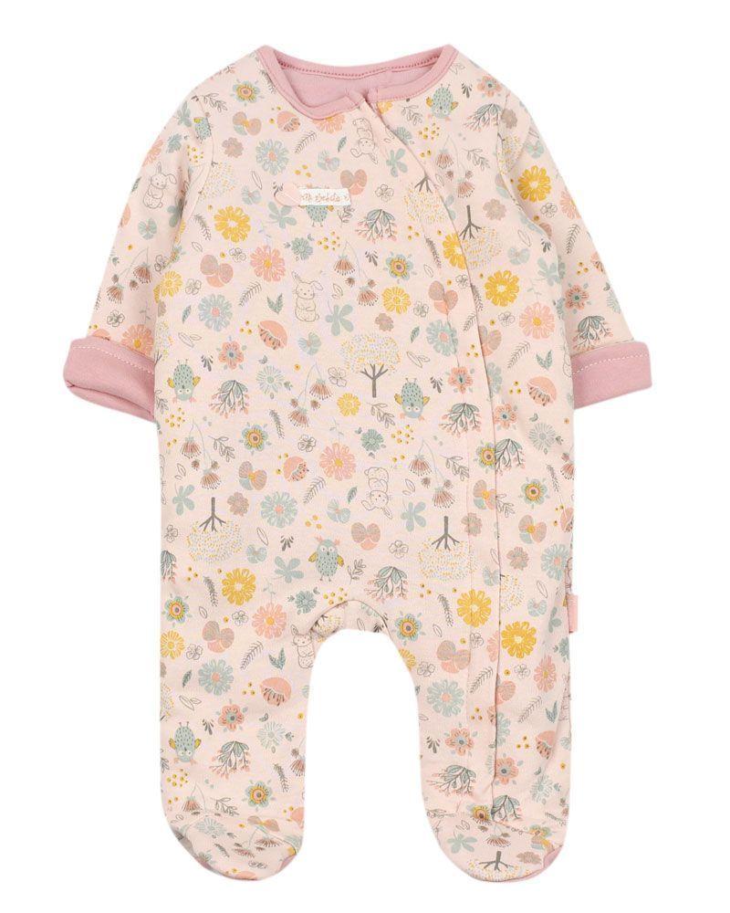 Enterito New Born Niña Acolchado Pradera Ficcus-0