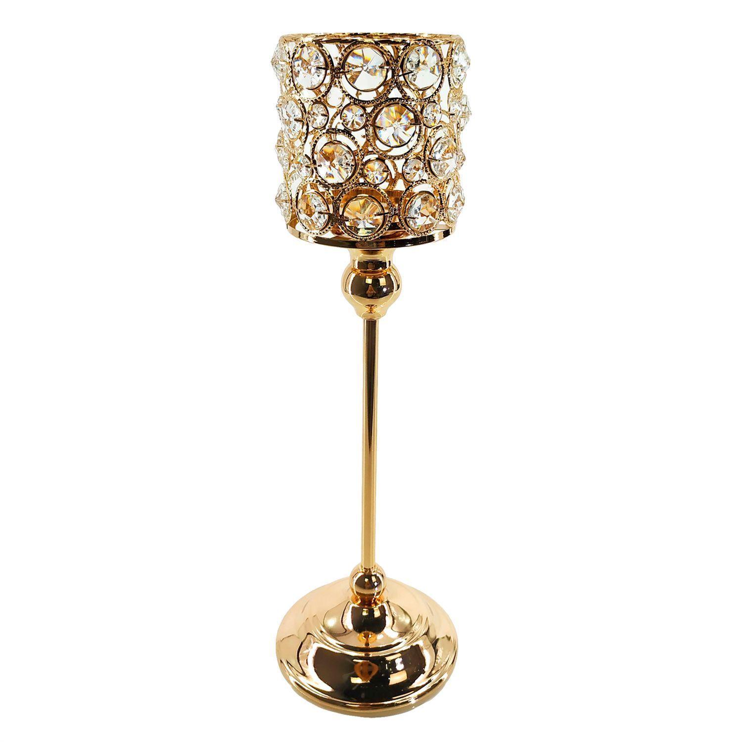 Portavela Decorativo Cracovia Gold Alto-0