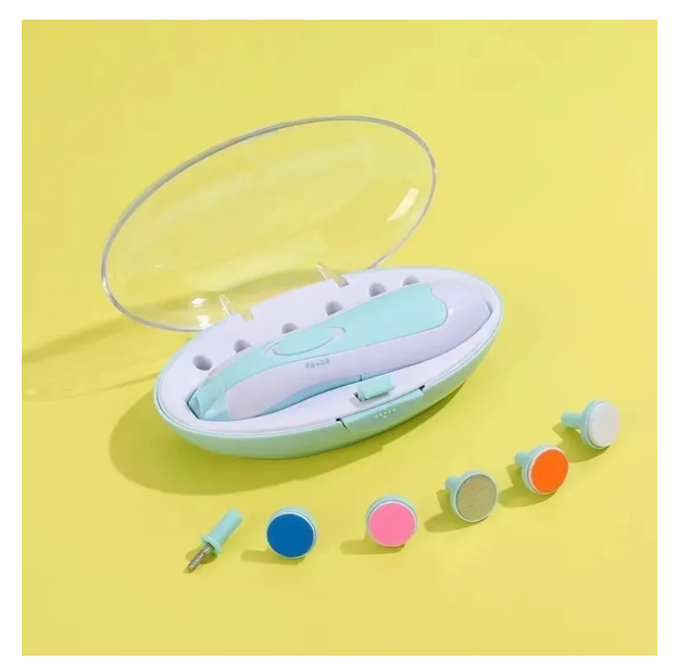 Limador Eléctrico De Uñas Para Bebe Guagua Corta Uña CELESTE-3