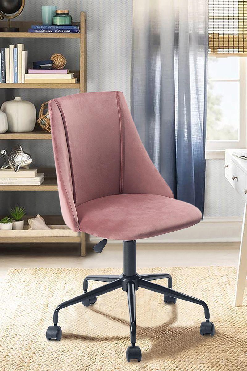 Silla de Oficina Altura Ajustable Palermo Rosa-5