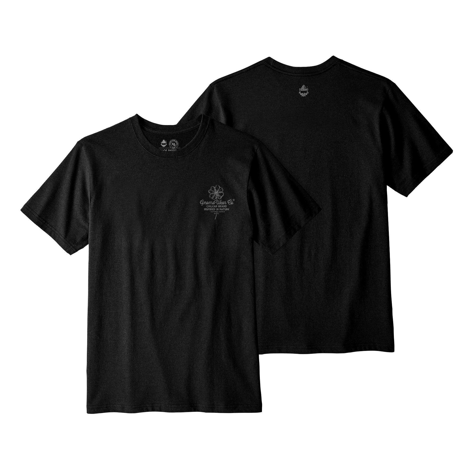 Polera ECO P-3 Heather Black Hombre Gnomo-0