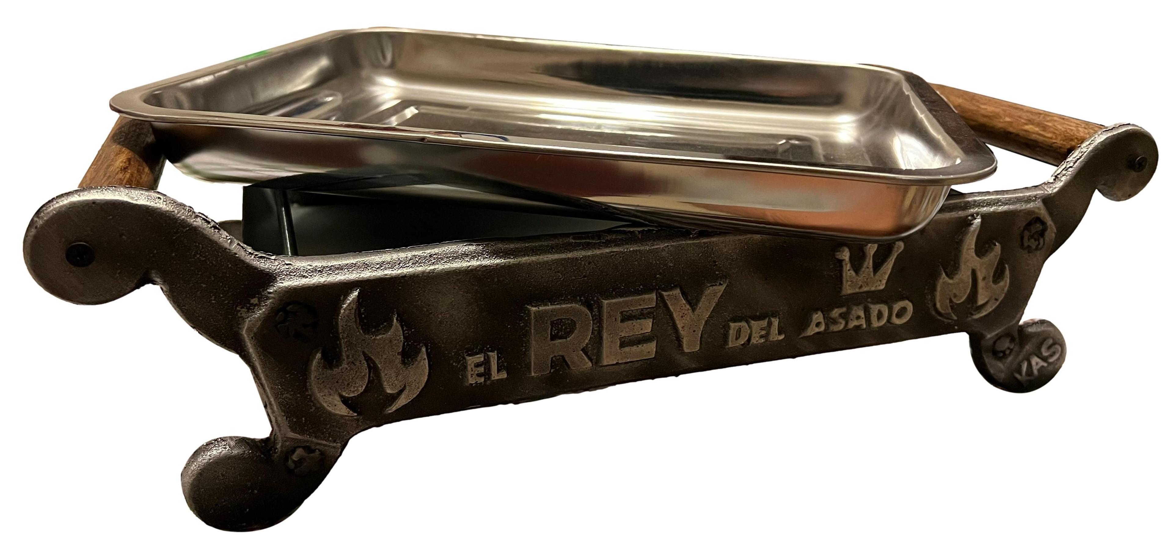 Brasero de Mesa: El Rey del Asado -2