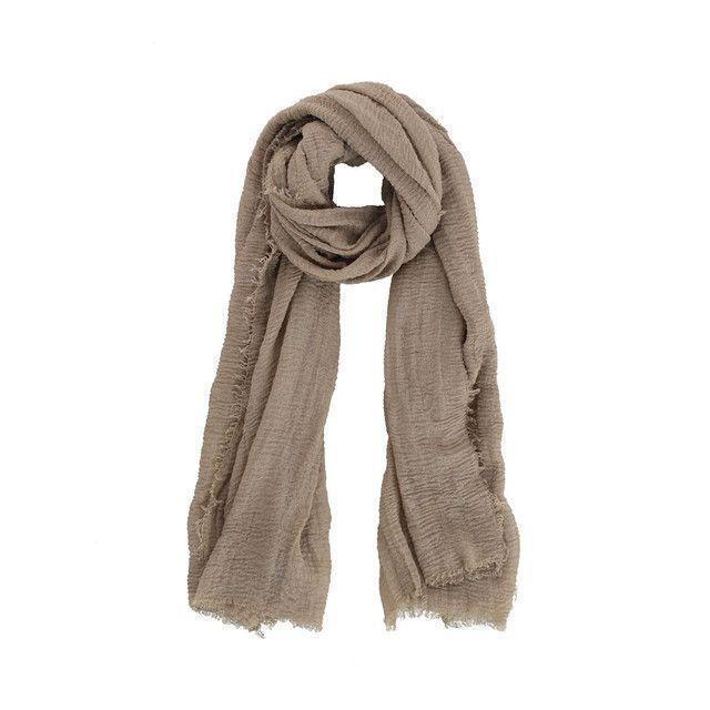 Pañuelo Liso Café Natural iD-0