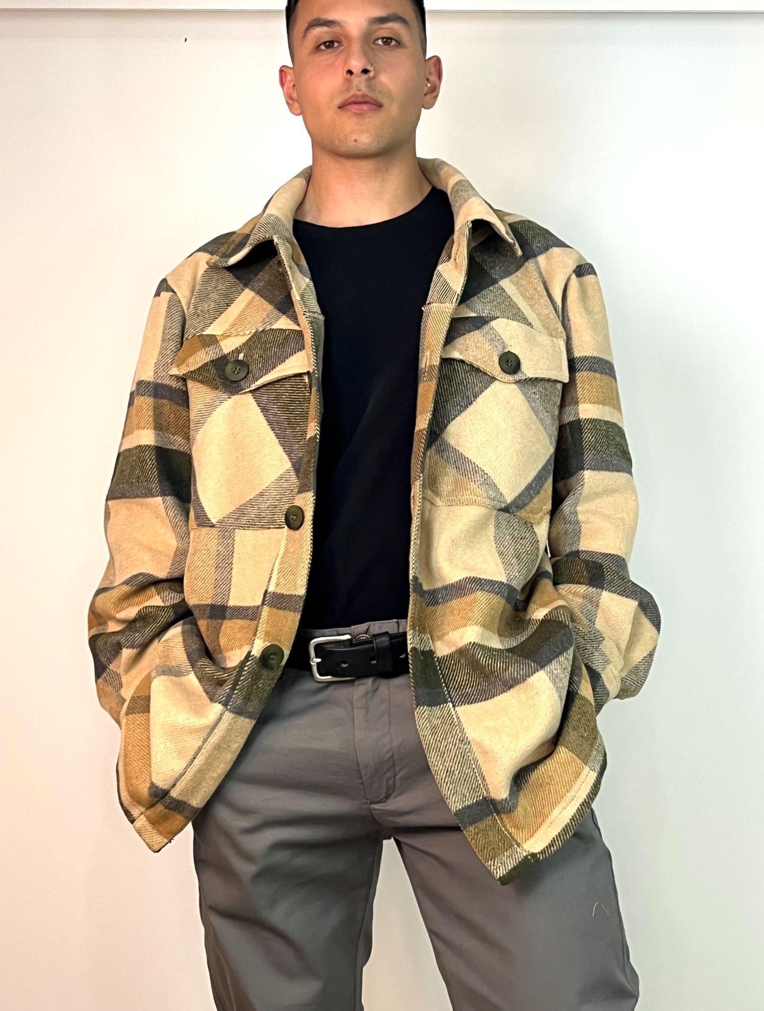 CHAQUETA LEÑADORA DE HOMBRE-4