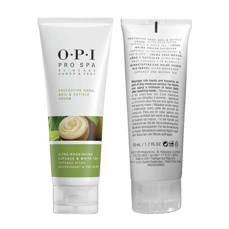 Crema protectora manos y cutícula pro spa Opi-1