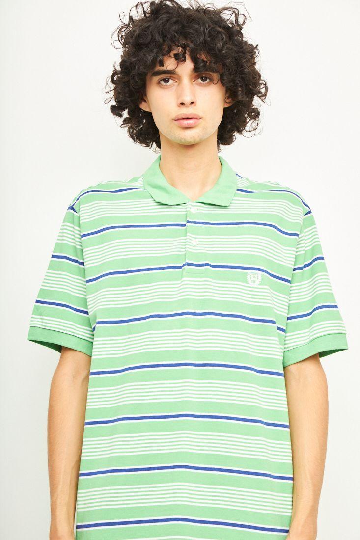 Polera casual reciclado verde chaps talla L  -4