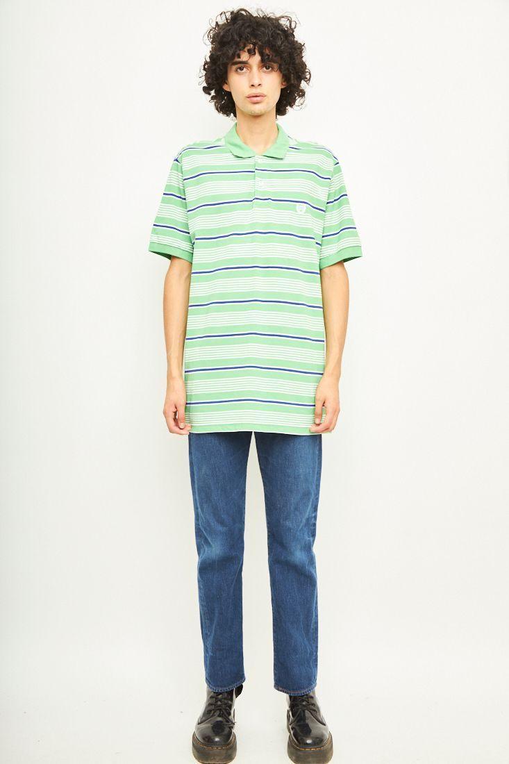 Polera casual reciclado verde chaps talla L  -3