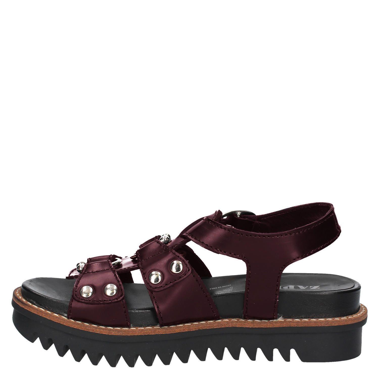 Sandalia Casual Zappa Mujer Rojo - X565-2