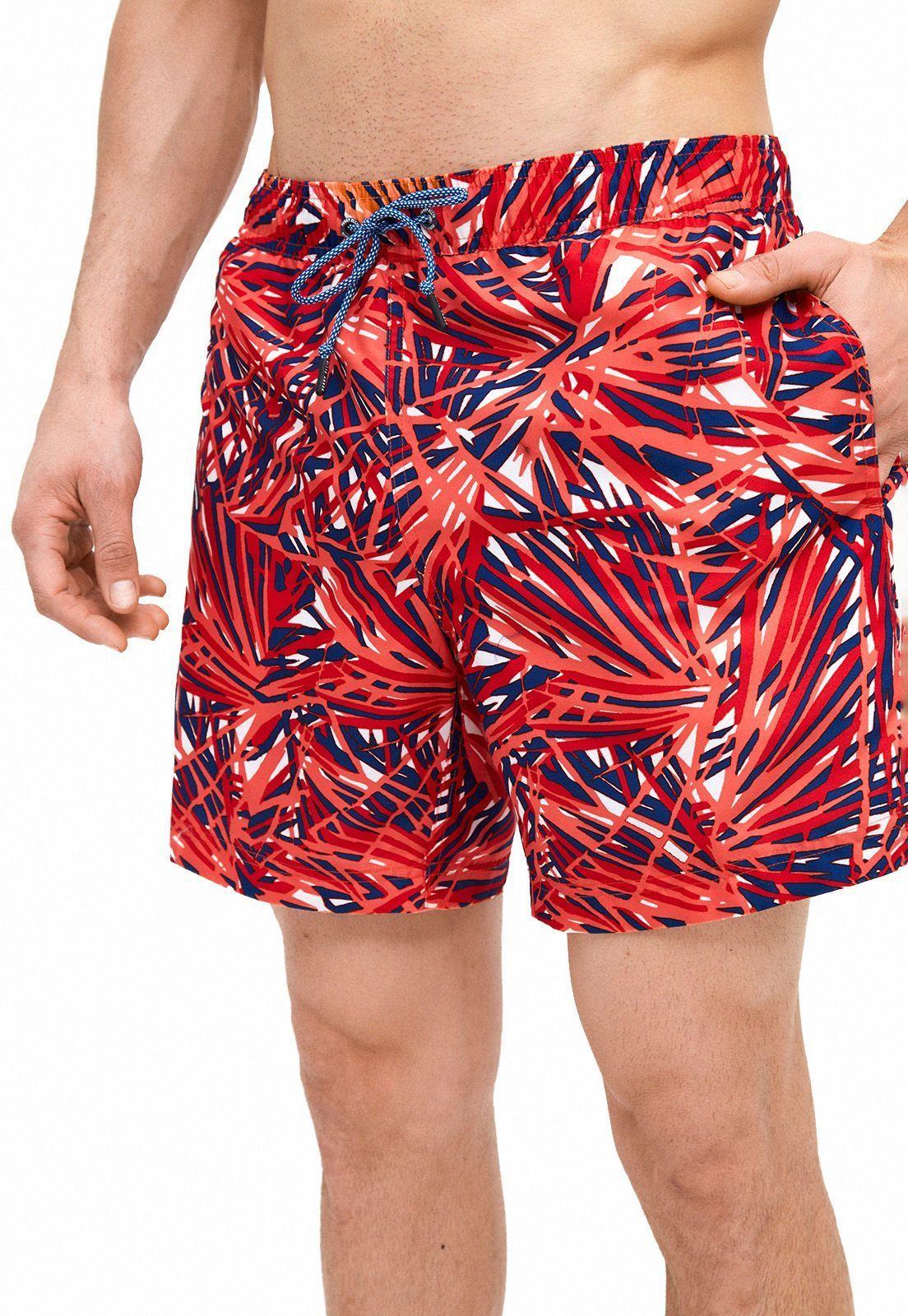 Traje de baño estampado-1