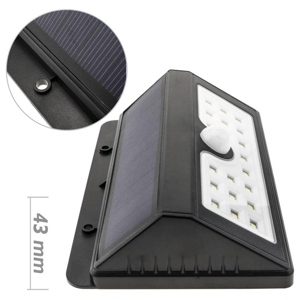Foco Solar De Pared 4w Con Sensor-3