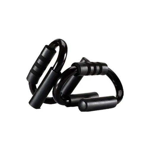 Barra S Push Up Multifunción Antideslizante Flexiones Pecho negro-0
