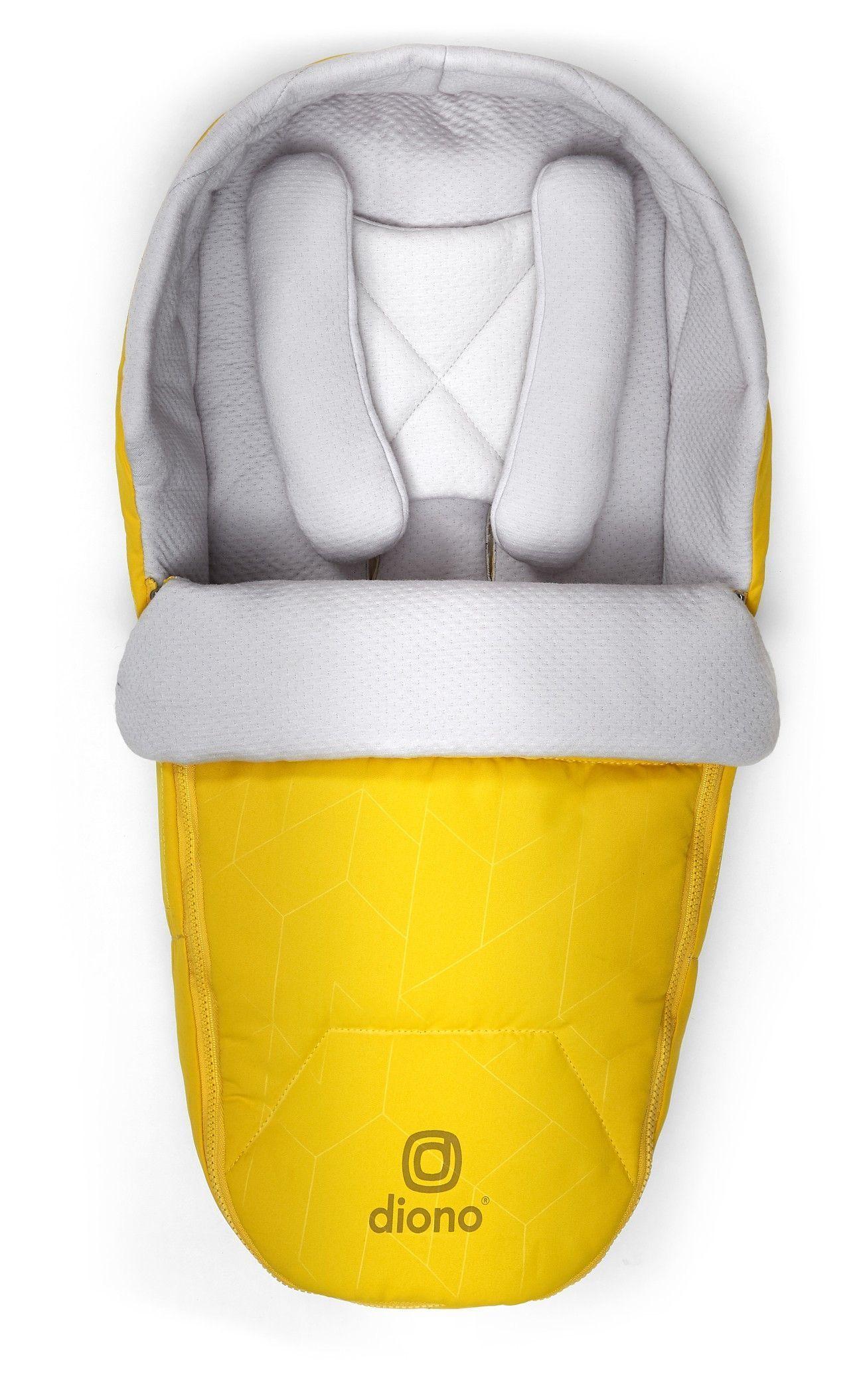 Saco Respirable de Recién Nacido para Coche Amarillo-0