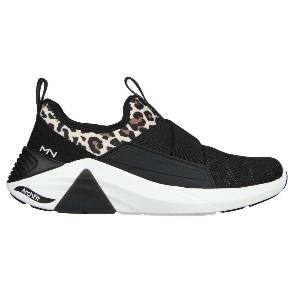 Zapatilla Mujer A Linear  Negro Skechers-5