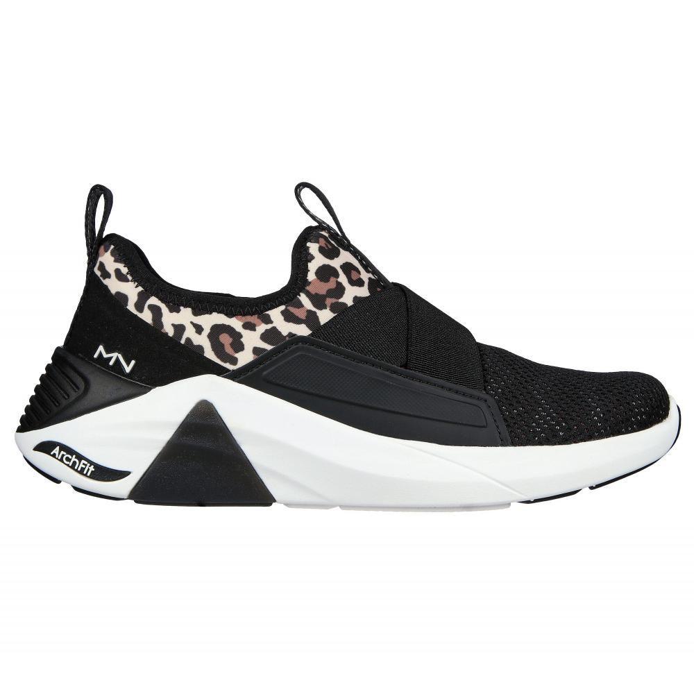 Zapatilla Mujer A Linear  Negro Skechers-4