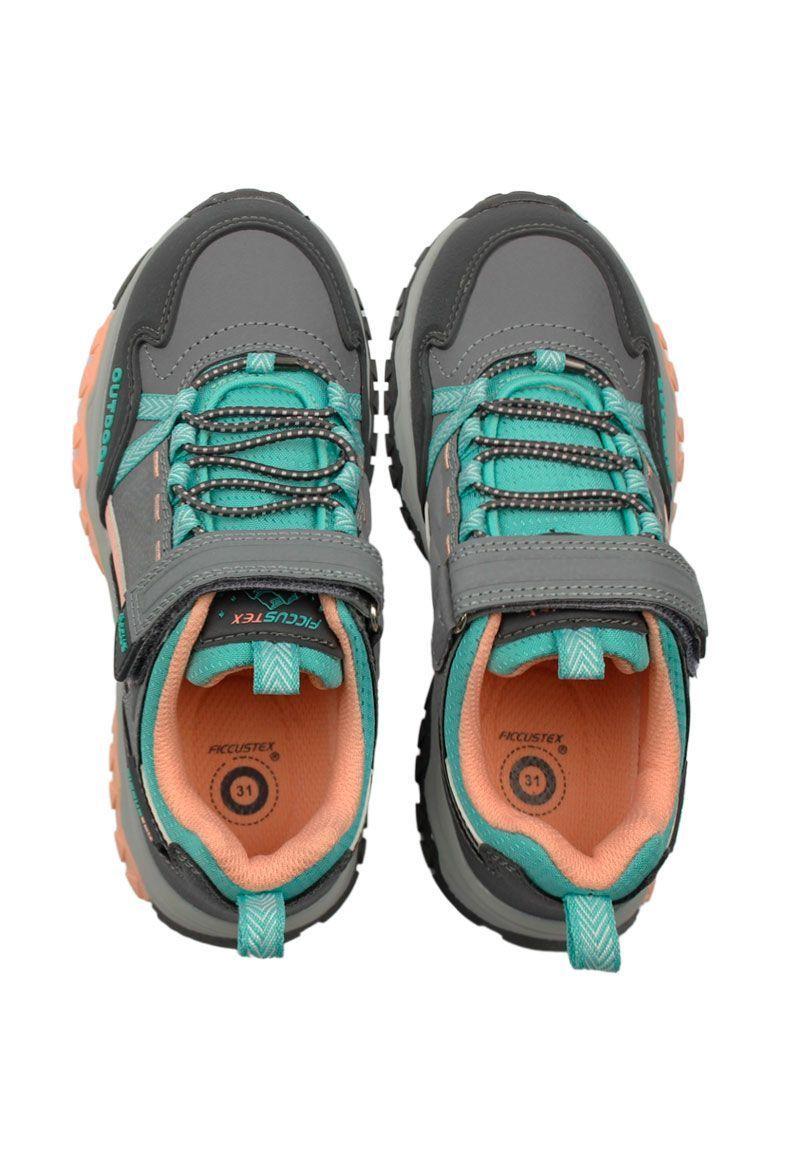 Zapatilla outdoor baja ficcustex a correr niña 916-2