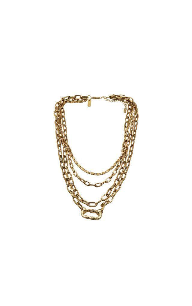 Collar Corto Broche Dorado Humana-0