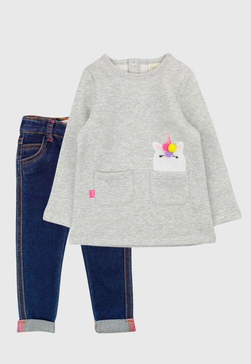 Conjunto Baby Niña Tech-0