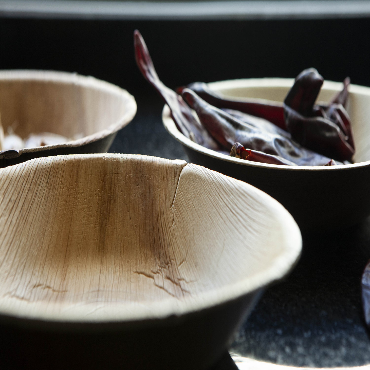 25 bowls Ecológicos de Hoja de Palma 100% compostables-5