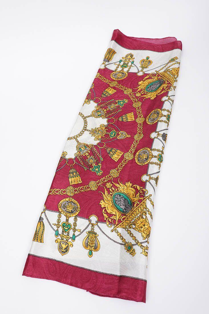 Pañuelo vintage reciclado multlicolor nostalgic talla M  -1