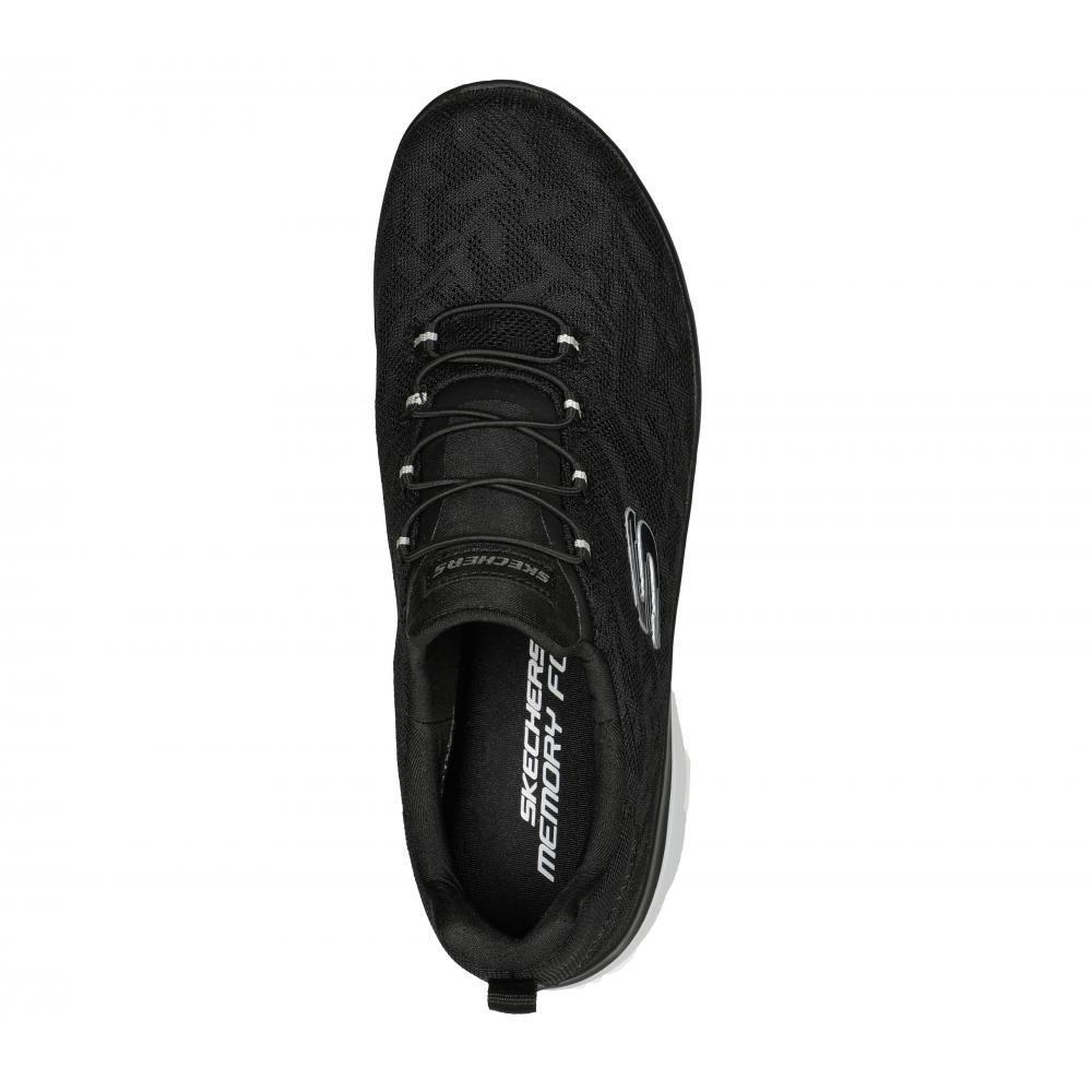 Zapatilla Mujer Summits Good Negro Skechers-1