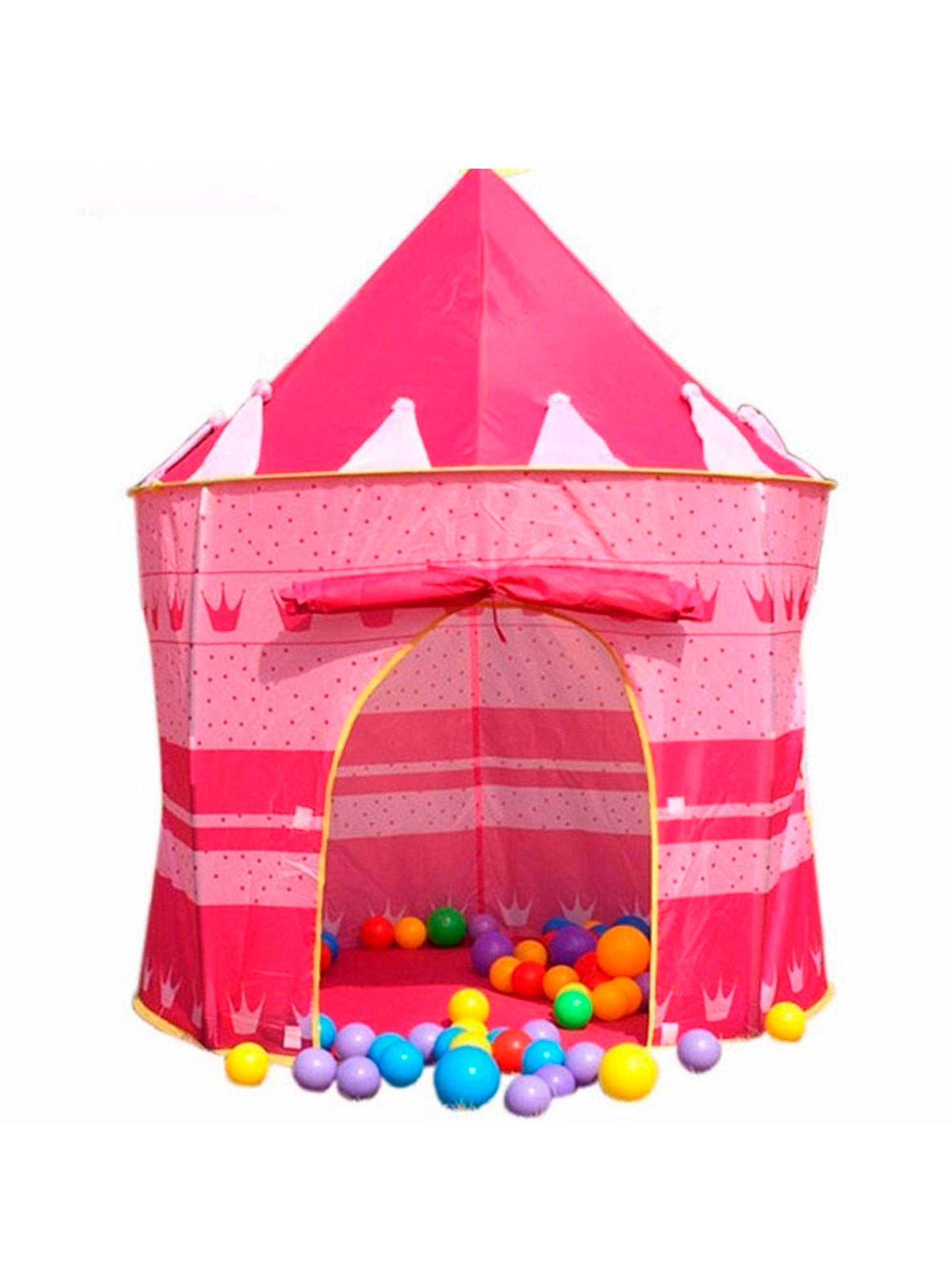 carpa castillo casa club impermeable niña-1
