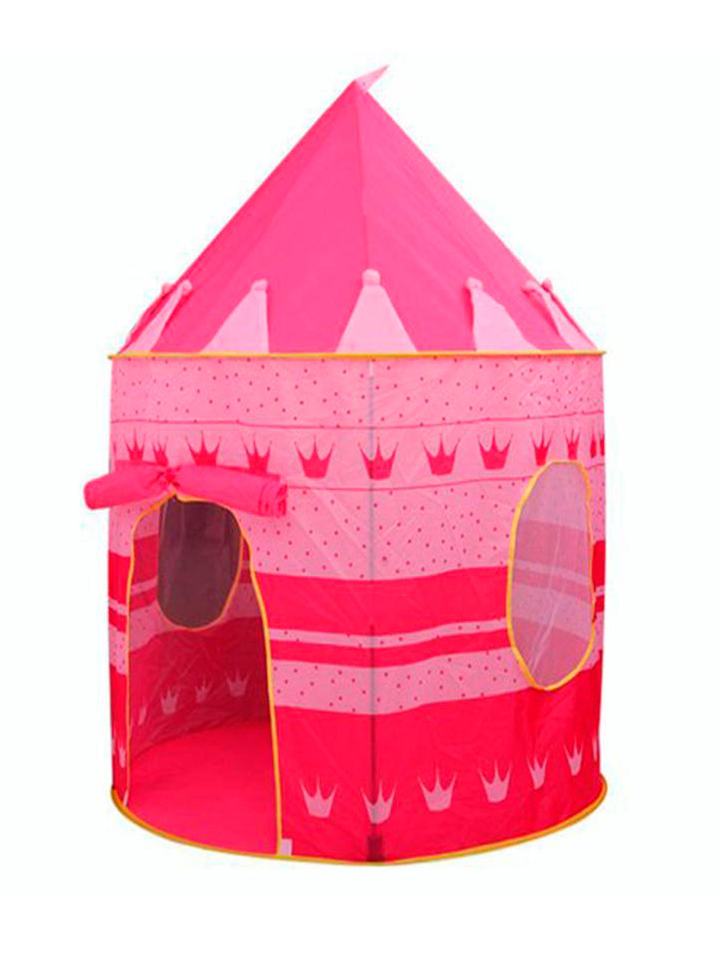 carpa castillo casa club impermeable niña-0