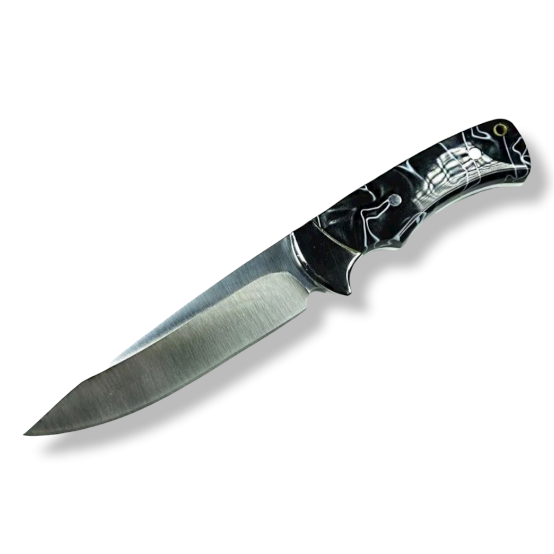 Cuchillo Alma Full Tang  Dark Marble Caceria -0