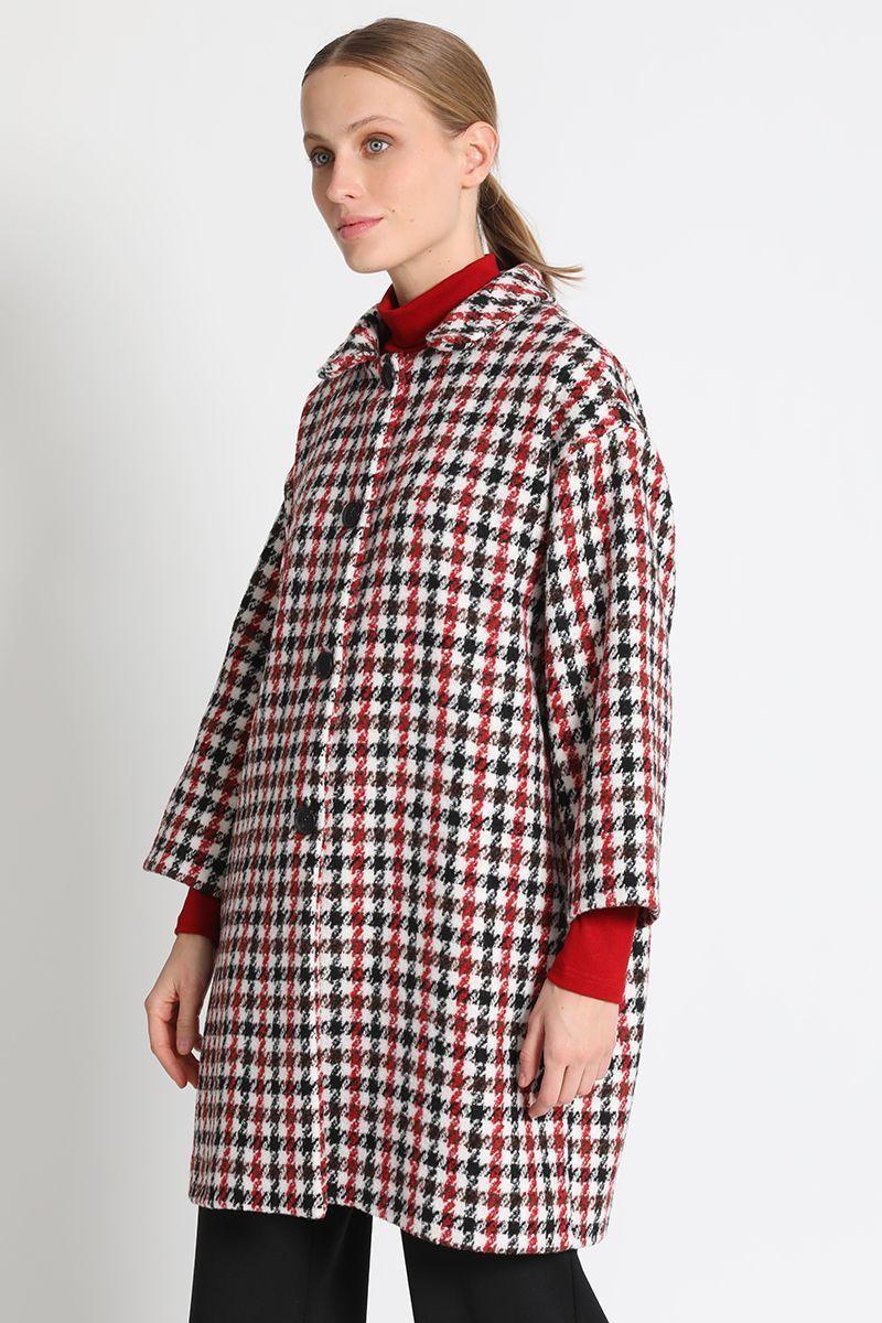 Chaquetón Medio Fantasia Rojo Liola-1