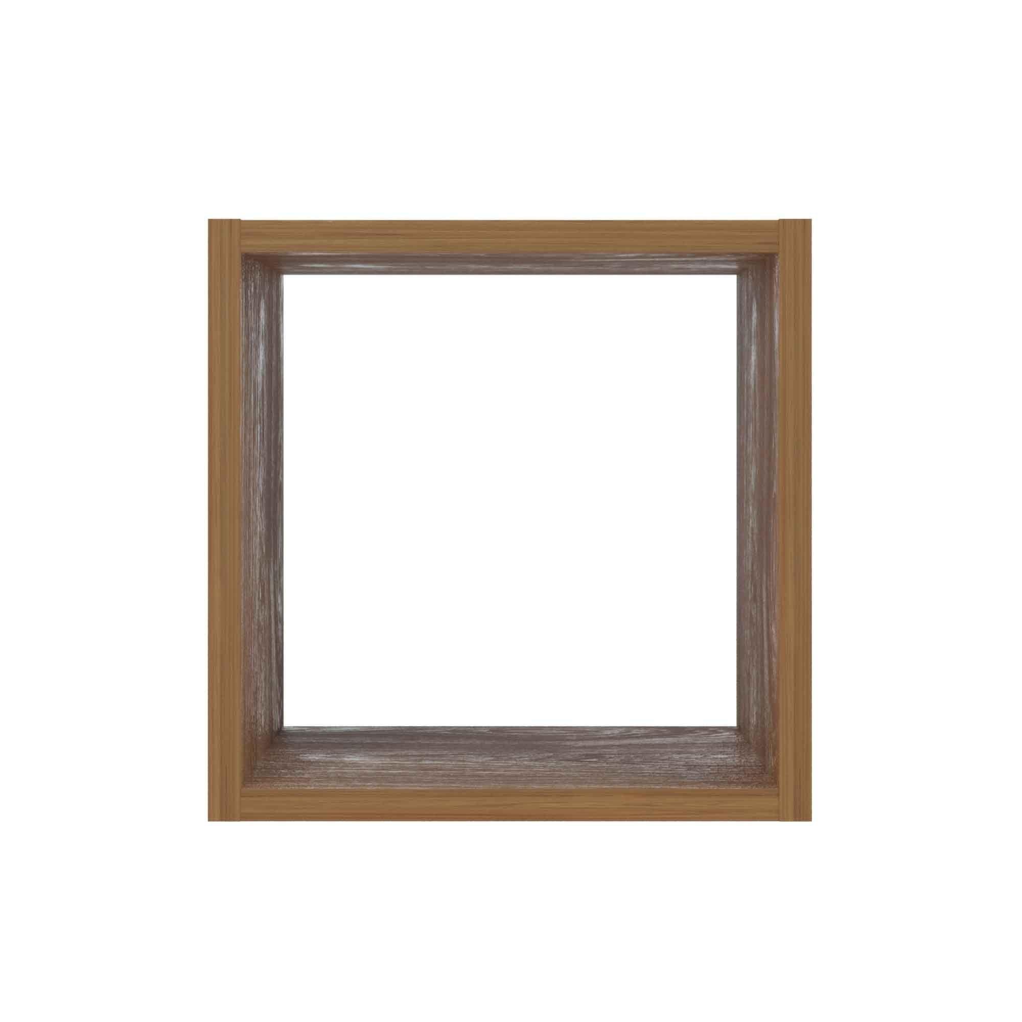 Repisa CUBO Silcosil 28x22x28cm. Color Madera-5